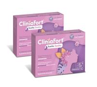 [Pack de 2 cajas] ClimaFort Sueño | Alivia Sofocos, Insomnio y Síntomas de Premenopausia y Menopausia | Lúpulo, Melatonina, Vitaminas, Minerales | 2 meses de Tratamiento | 1 Cápsula al día