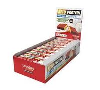 Pack de 2 Cajas de Barritas Proteicas Keto Sabor Yogur y Chocolate - 48 Unidades (24 por Caja) - Snack Bajo en Carbohidratos, Sin Azúcar Añadido y Rico en Fibra - Apto para Dieta Cetogénica