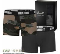PACK DE 2 CALZONCILLOS BOXER DEL EJÉRCITO DE MARCA CONJUNTO RETRO BW...