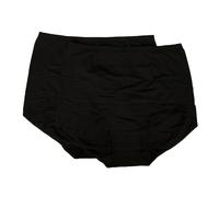 Pack de 2 calzoncillos braguitas slip de algodón mujeres borde liso bipack RAGNO