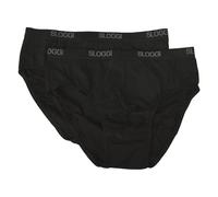 Pack de 2 calzoncillos para hombre SLOGGI de algodón elástico con elástico visib
