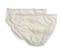 Pack de 2 calzoncillos para hombre SLOGGI de algodón elástico con elástico visib