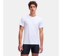 Pack de 2 camisetas interiores de cuello redondo Under Armour Performance Tech Mesh para hombre Blanco / Negro XL