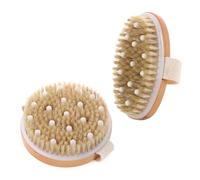 Pack De 2 Cepillos De Baño, Cepillos De Masaje Para Baño, Cepillos De Masaje Corporal, Cepillos De Limpieza En Seco Y Húmedo Para El Cuerpo, Accesorios De Baño, Accesorios De Baño