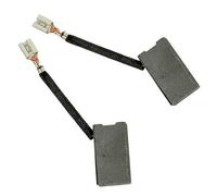 Pack de 2 cepillos de carbón para sierra ingletadora DW708 - Juego de repuesto compatible con números de pieza 381028-02 y 381028-08