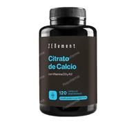 Pack de 2 - Citrato de Calcio con Vitamina D3 de Alta Fijación (120 Cápsulas) - Sinergia Ósea para Huesos y Dientes Fuertes - Lote de 240 Uds