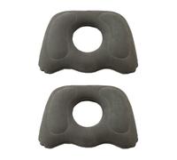 Pack de 2 Cojin Coxis Ortopedico Inflables - Cojin Hemorroides, Cojin Antiescaras, Cojin Silla Oficina, Cojin Silla Ruedas - Alivio del Dolor de Coxis y Ciática, para Oficina, Silla de Ruedas, Viaje