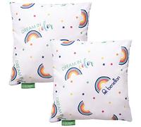 PACK DE 2 COJINES 100% DE ALGODÓN COLOR BLANCO