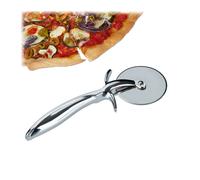 Pack de 2 cortapizzas tipo rueda, Acero inoxidable, Cortadores pizza profesional