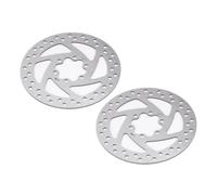 Pack de 2 Discos de Freno de 140 mm para Patinete Eléctrico SmartGyro Crossover, Rockway, Speedway y Dual MAX - Kit de Recambio de Acero Inoxidable SG27-185, SG27-169, SG27-176, SG27-286 y SG27-152