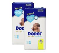 PACK de 2 - DODOT PAÑAL SENSITIVE TALLA 1- (2 X 44 UNIDADES)