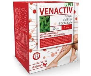 Pack de 2 envases Dietmed Venactiv Plus - 60 cápsulas en total