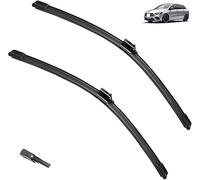 Pack de 2 Escobillas limpiaparabrisas coche delantero para Benz B Class W247 B160 B170 B180 B200 B220 B250 B55 Turbo AMG CDI NGT GT