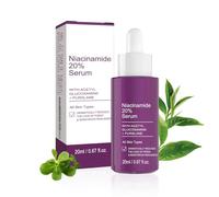 Pack de 2 Esencias de Nicotinamida - Iluminadora, Antiedad, Crema de Nicotinamida para Rostro, Reducción de Poros y Tratamiento de Manchas, Mejora la Elasticidad de la Piel Facial