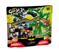Pack de 2 Figuras Bandai Goo Jit Zu: Batman Metálico vs El Riddler