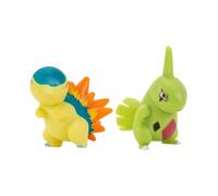 Pokémon Figuras 2-Pack Larvitar y Cyndaquil 5 cm – Juguetes oficiales 2022