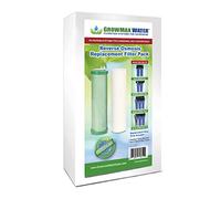 Pack de 2 Filtro de agua para Equipos Eco Grow, Power Grow, Mega Grow y Maxquarium. Filtro de Carbón Block y Filtro de Sedimentos de 5 Micras. GrowMax Water.
