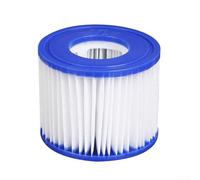 Pack de 2 filtros de repuesto tamaño VI para, 105 x 80 mm, cartuchos de filtro compatibles con Vegas Paris Springs, fieltro PET fácil de limpiar