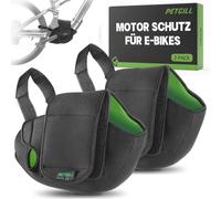 Pack de 2 fundas protectoras de neopreno para motor de bicicleta eléctrica, protección impermeable para el transporte de portabicicletas, universal para motor central y accesorios de protección contra