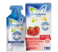 Pack de 2 - Gel de Glucosa de Absorción Rápida Sabor Fresa (4 Unidades) - Acción Inmediata para Situaciones de Bajón de Azúcar - Lote de 8 Monodosis
