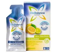 Pack de 2 - Gel de Glucosa de Absorción Rápida Sabor Limón (4 Unidades) - Acción Inmediata para Situaciones de Bajón de Azúcar - Lote de 8 Monodosis