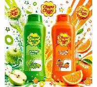 Pack de 2 Geles de Baño Chupa Green Apple + Pop Orange 750 ml | Gel de Ducha para Todo Tipo de Piel | Verde y Naranja | Espuma | Uso Diario | 2 x 750 ml (1500 ml)