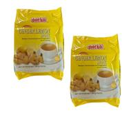 Pack de 2 Gold Kili Infusión de Té con Jengibre y Limón - 20 Bolsitas x 360g | Refrescante y Revitalizante Bebida Natural