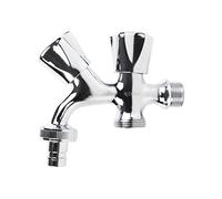 PACK DE 2 GRIFOS DE DOBLE SALIDA DE AGUA PARA LAVADORA/LAVAVAJILLAS MODELO HURÓN