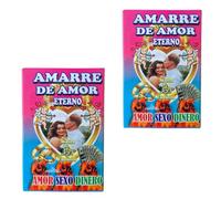 Pack de 2 Jabones Esotéricos Amarre de Amor 95 g c/u | Atracción, Unión de Pareja y Rituales de Amor | Baños Esotéricos y Energía Espiritual