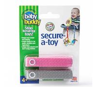 Pack de 2 juguetes de seguridad Baby Buddy Pink/Gray Talla:2