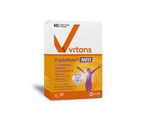 Pack de 2 Lotes de Vitans Triptófano+ Neo de Ns Cinfa - 60 Comprimidos Totales (2 x 30 Comp) - Fórmula Bicapa con Triptófano, Rodiola, Magnesio y Vitaminas para el Equilibrio Emocional