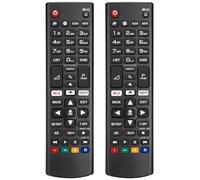 (Pack de 2) Mando A Distancia-Universal para LG-Smart-TV LCD OLED QNED Nanocell 4K UHD Ultra HD, Compatible con Todos los Mandos de TV LG… B0BXX9ZZ21
