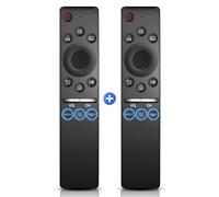 Pack de 2 mandos a distancia universales para todos los televisores S-amsung LED QLED UHD Frame 4K 8K Smart TV Original Remote, mando a distancia universal con botón de acceso directo para NeIfli