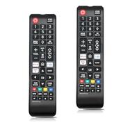 Pack de 2 mandos a distancia universales para todos los televisores Samsung Smart TV, Crystal UHD, Neo QLED, The Frame y 4K/8K Televisores - Reemplazo para original BN59-01315B, mando a distancia