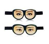 Pack de 2 Máscaras de Sueño de Seda - Oculares Cómodas y Suaves para Dormir, Meditar, Viajar y Siestas, Con Banda Ajustable y Eficaz en Oscurecimiento