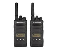 Motorola XT460 two-way radios 16 canales 446.00625 - 446.19375 MHz Negro