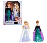 Pack de 2 muñecas Disney Frozen Anna y la reina Elsa