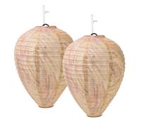 Pack de 2 nidos falsos de avispa repelente natural