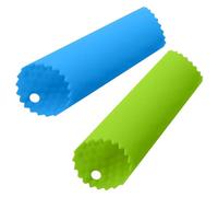 Pack de 2 Pelador de Ajos Removedor de piel de Silicona,Magic Silicone Garlic Peeler con Rodillo Apto para Lavavajillas,Fácil de Pelar Los Dientes de Ajo