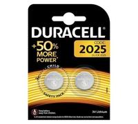 Pack de 2 Pilas de Botón Duracell DL2025B2/ 3V