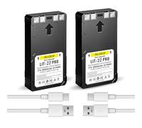 Pack de 2 pilas LIT-22 Pro de litio compatibles con SPYPOINT Flex | Pack de 2, serie Flex M, S, G36, Flex-Plus, S-Dark, batería de repuesto, compatible con LIT-22 Pro