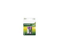 Pack de 2 pilas recargables AA Philips R6B2A260/10 de 1.2V. Ideal para tus dispositivos electrónicos. Recarga y reutiliza de manera eficiente.