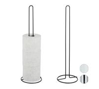 Pack de 2 portarrollos baño de pie, Soporte papel higiénico de recambio 5 rollos
