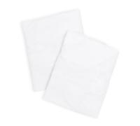 Pack de 2 Protectores de Colchón de Cuna 140x70 cm Impermeables y Transpirables en Rizo de Algodón Suave, Ajuste con Elásticos, Anti-Bacterias y Lavable