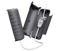 Pack de 2 RESTMO Caja Eléctrica Impermeable IP44 para Exteriores, Caja de Protección Grande de Enchufe, para Cable de Extensión, Resistente a la Intemperie, Accesorios eléctricos, 29x11x7.5cm, Gris