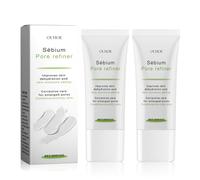 Pack de 2 suero Refiner, crema hidratante Skin Food Light, crema que refina los poros, reduce los poros, cuidado facial para mujer, hidratante de larga duración, crema para piel seca y grasa