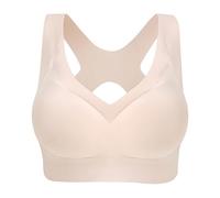 Pack de 2 sujetadores deportivos para mujer, sin aros, push up, sujetador deportivo, acolchado, crossback, fitness, gimnasio, deportes, senos grandes, sujeción fuerte, sujetadores para mujer