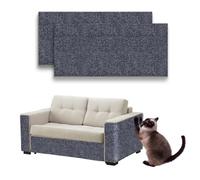 Pack de 2 Tablas rascadoras para Gatos, Alfombra rascadora Recortable DIY Duradera para Gatos, Alfombra rascadora autoadhesiva para Gatos, Pared para Proteger alfombras, sofás y Muebles