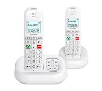Pack de 2 Téléphones sans fil Alcatel XL685 Voice Duo Blanc