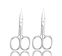 Pack de 2 Tijeras de Uñas y Cutículas Audentiax - Profesionales para Manicura, Pedicura y Cuidado Preciso de Uñas y Corta Cutículas de Manos y Pies